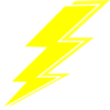 Lightning Bolt Yellow Clip Art