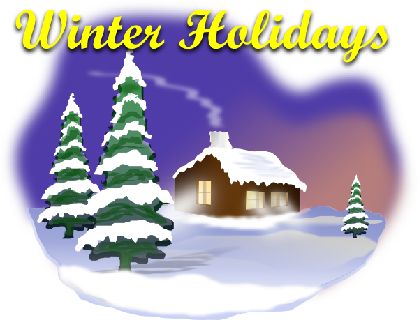 free clip art winter holiday - photo #1
