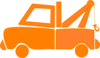 Orange Dump Truck Clip Art