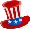 Uncle Sam American Hat Clip Art