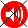 No Speaker Phone Zone Clip Art