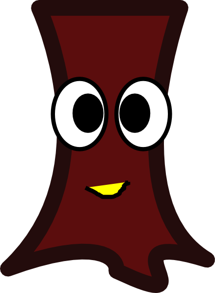 Tree Trunk Clip Art At Clker Com Vector Clip Art Online Royalty Free Public Domain