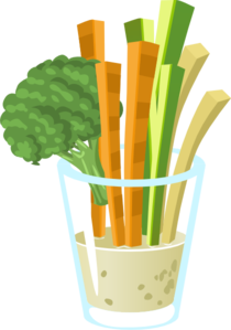 Coomon Crudite Clip Art