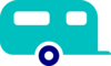 Turquoise Trailer Clip Art