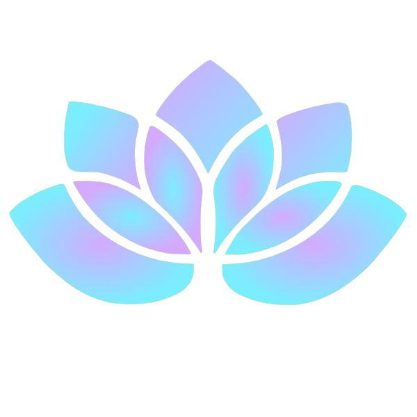 free blue lotus flower clip art - photo #1