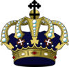 Blue Crown Clip Art