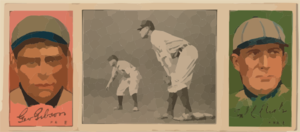 [george Gibson/fred T. Clarke, Pittsburgh Pirates, Baseball Card Portrait] Clip Art