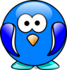 Sky Blue Bird Clip Art