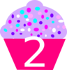 Cupcake 2 Clip Art