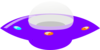 Purple Ufo Clip Art