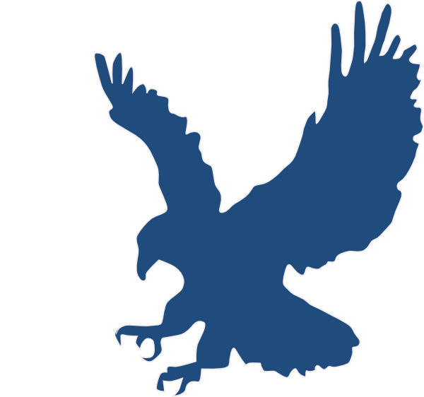 Blue Eagle Clip Art At Clker Com Vector Clip Art Online Royalty Free Public Domain