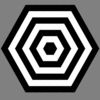 Hexagon Target Clip Art