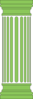 3 -light Green Column Clip Art
