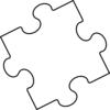 Blank Puzzle Piece Clip Art