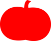 Red Pumpkin Clip Art