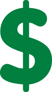 Green Money Clip Art
