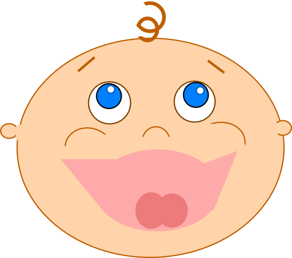 baby laughing clipart - photo #1