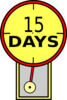 Clock  Days Clip Art