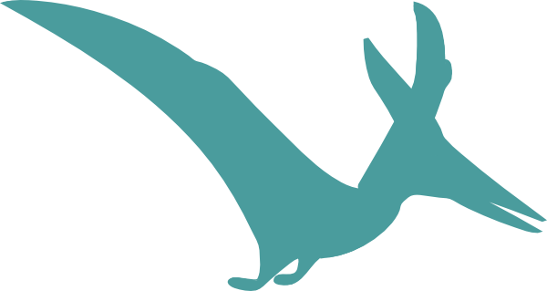 Pterodactyl Silhouette Clip Art