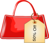 Bag With Tag Clip Art