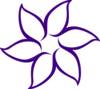 Purple Flower Clip Art