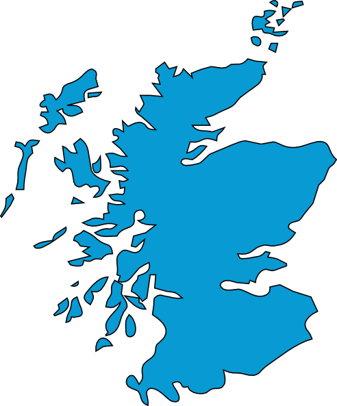 clipart map of scotland - photo #2