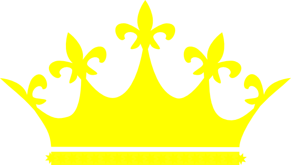 yellow crown clipart free - photo #2