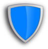 Blue Security Shield Clip Art