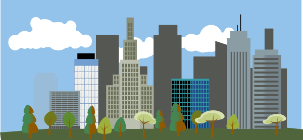 clipart of city - photo #16