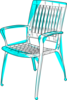 Chair Blue Clip Art