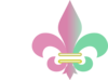 Pink Fleur De Lis Clip Art