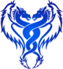 Blue Logo Clip Art