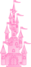 Pink Castle Clip Art