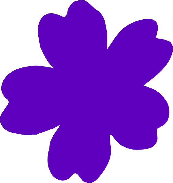 free purple flower clip art - photo #17