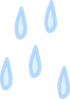 Raindrops Clip Art