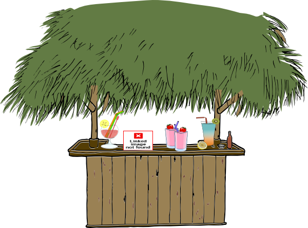 tiki hut clipart - photo #7