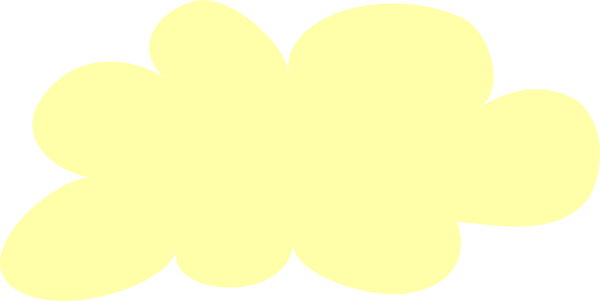 yellow cloud clipart - photo #28