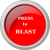 Blast Brutality Button Clip Art