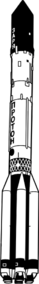 Proton Rocket Clip Art