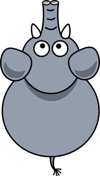 elephant clipart front view - photo #29