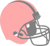 Pink Baby Reveal Helmet Clip Art