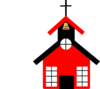 Red School House Clip Art