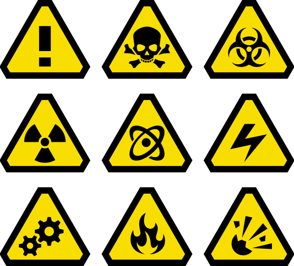 caution signs clip art