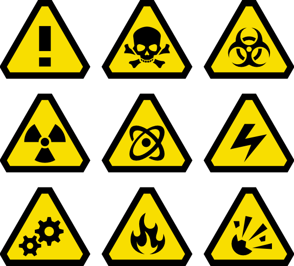 clip art warning signs - photo #19