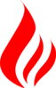 Red Flame Clip Art