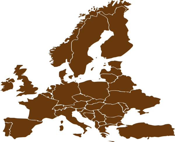 clipart europe map - photo #29