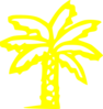 Yellow Tree Clip Art