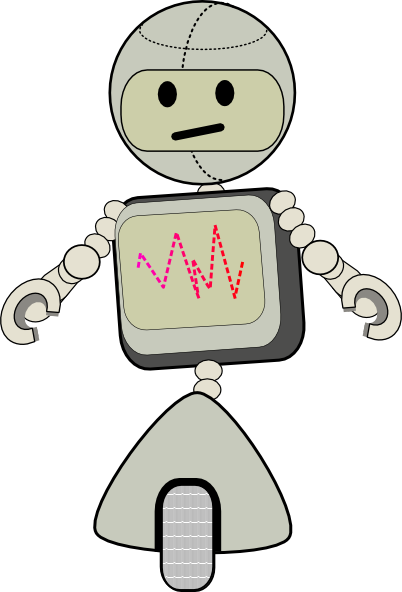 robot clipart outline - photo #20