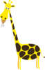 Giraffe Eating Clip Art