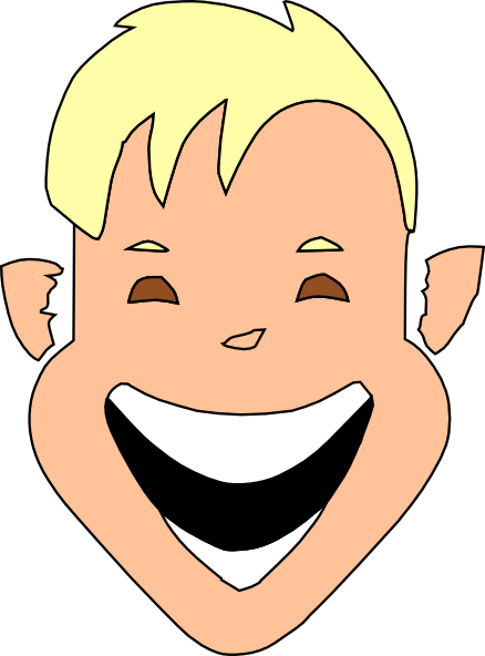man laughing clipart - photo #45